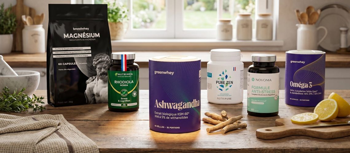 Meilleur complément alimentaire pour baisser le cortisol : top 6